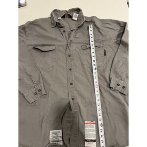 Walls FR Flame Resistant Work Shirt 2X-Large Regular Gray
